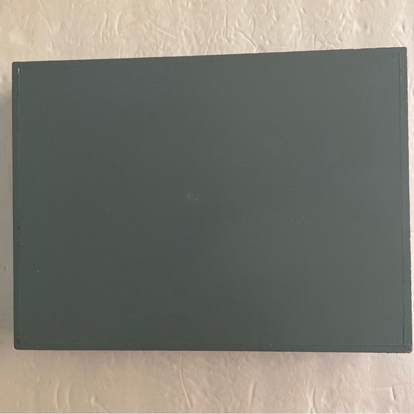 Debbie Mumm SNOWMEN Rectangular Hand Painted Wooden 9x12 Tray Christmas Vintage - Picture 11 of 11